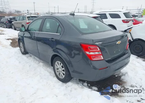 2019 Chevrolet Sonic Lt Auto из США, поврежденный, VIN 1G1JD5SB6K4133595